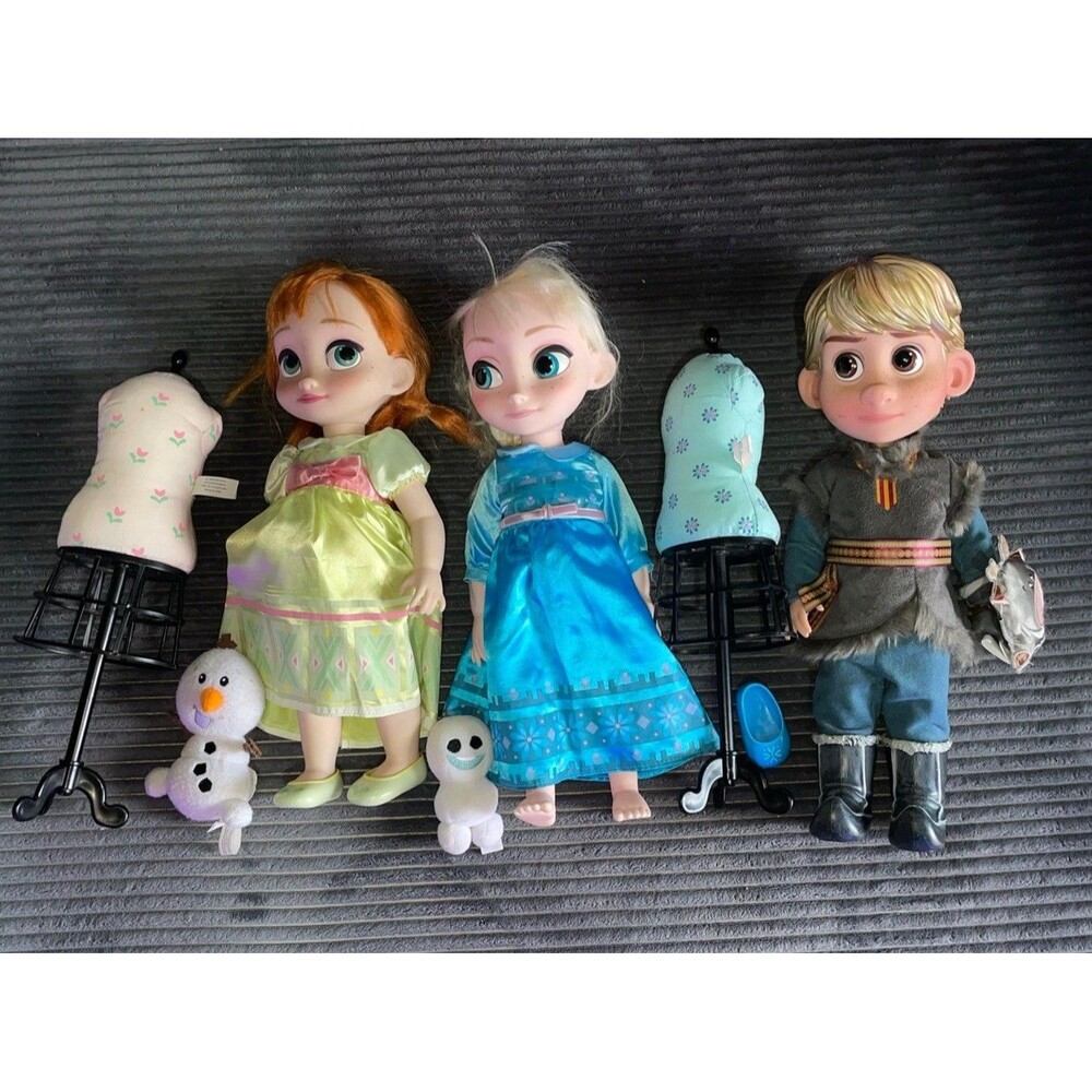 Disney Animators' Collection Frozen Anna and Elsa Doll Set Play Collection